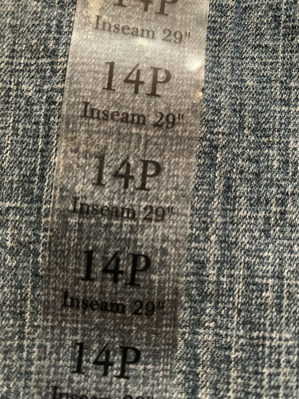 Territory Ahead Classic Straight-Leg Jeans 14P Inseam-29” NWT - Picture 2 of 6
